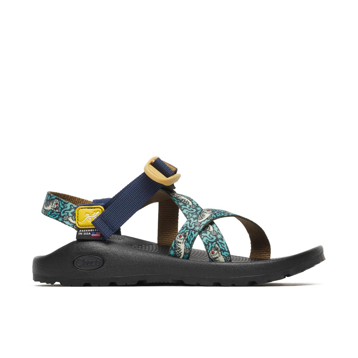 Chaco x Inked Traveler Z/1 Classic Sandal, Skulls, dynamic 1