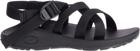Banded Z/Cloud Sandal, Solid Black, dynamic 1