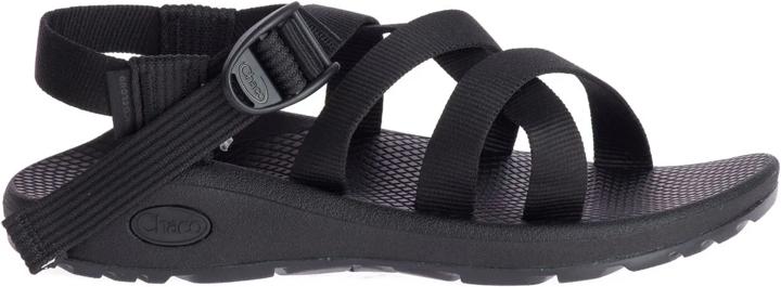 Banded Z/Cloud Sandal, Solid Black, dynamic