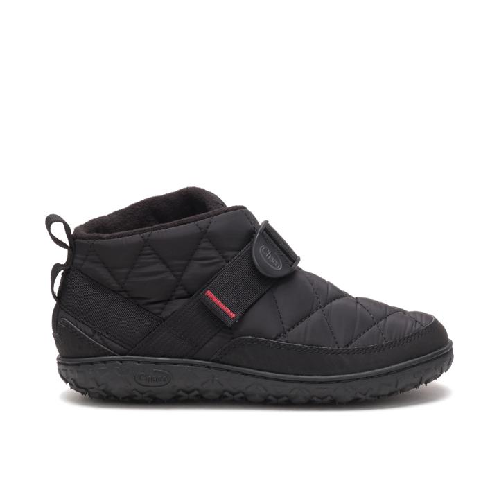 Ramble Puff Shoe, Black, dynamic