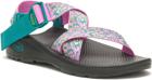 Mega Z/Cloud Wide-Strap Cushioned Sandal, Spray Teal, dynamic 2