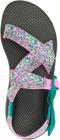 Mega Z/Cloud Wide-Strap Cushioned Sandal, Spray Teal, dynamic 3