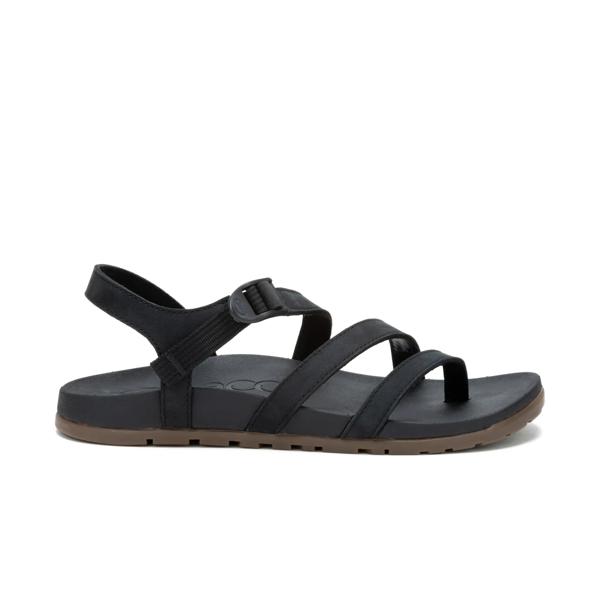 Lowdown Strappy Sandal, Black, dynamic