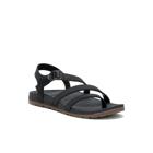 Lowdown Strappy Sandal, Black, dynamic 2