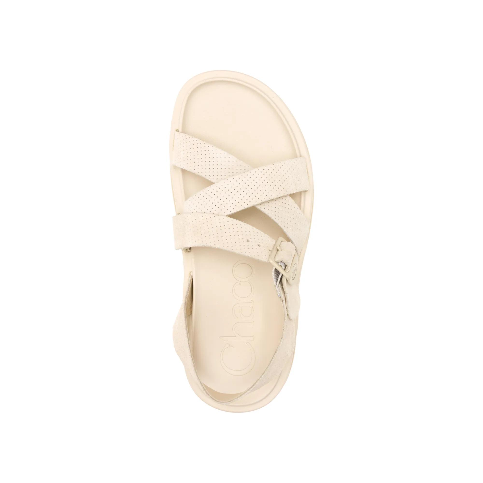 Townes Suede Midform Sandal, Khaki, dynamic 3