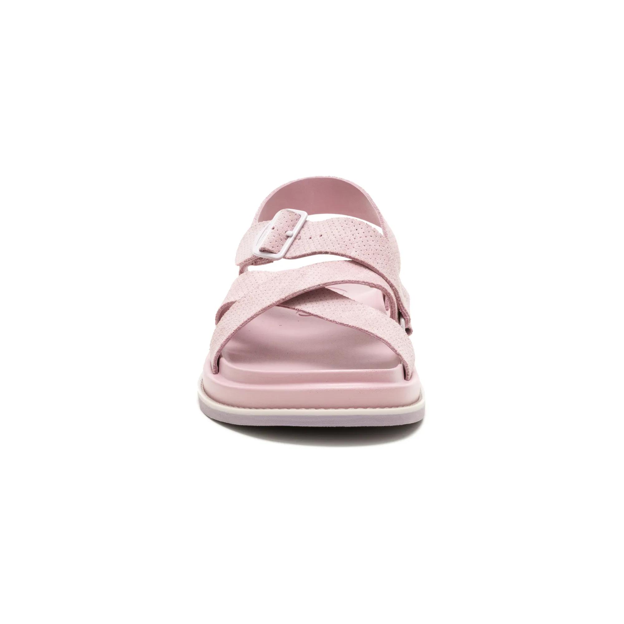 Townes Suede Sandal, Rose Quartz, dynamic 4