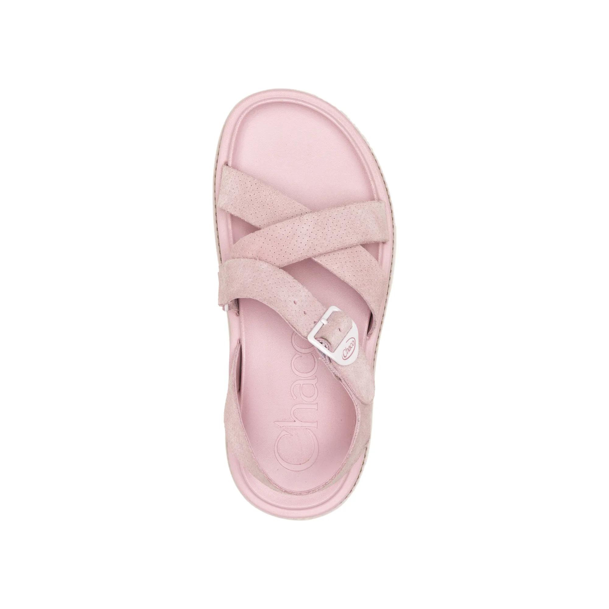 Townes Suede Sandal, Rose Quartz, dynamic 3