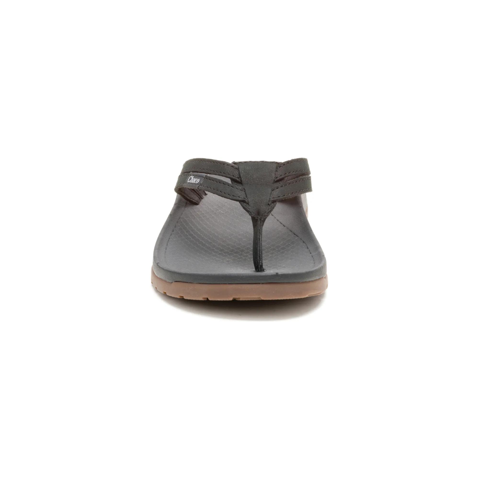 Lowdown Leather Flip Flop, Black, dynamic 4