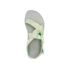 Mega Z/Cloud Wide-Strap Cushioned Sandal, Paddle Celadon, dynamic 3