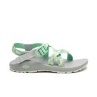 Z/Cloud Adjustable Strap Cushioned Sandal, Pixel Celadon, dynamic 1