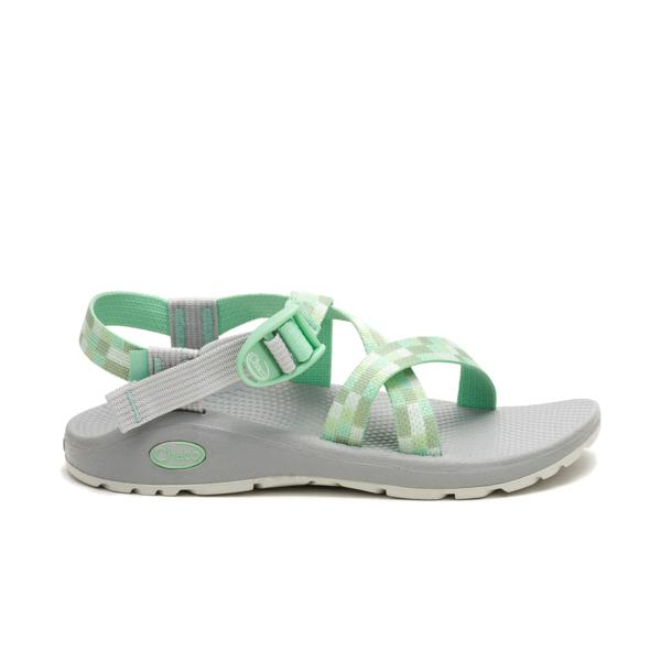 Z/Cloud Adjustable Strap Cushioned Sandal, Pixel Celadon, dynamic