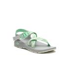 Z/Cloud Adjustable Strap Cushioned Sandal, Pixel Celadon, dynamic 2