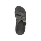 CushZ Extra Cushioned Slide, Frond Black, dynamic 3