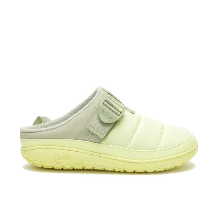 Ramble Rugged Canvas Clog, Faded Limeade, dynamic