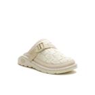Canyon Woven Clog Fluff, Khaki, dynamic 3