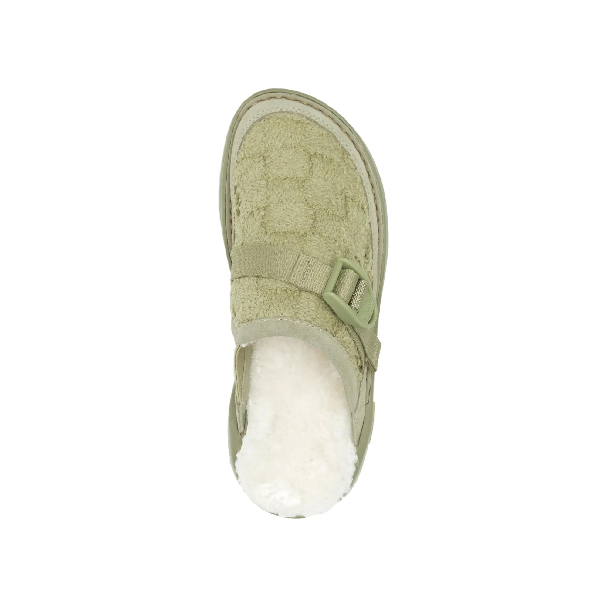Canyon Woven Clog Fluff, Muted Sage, dynamic 3