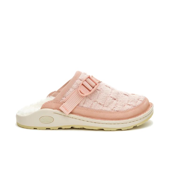 Canyon Woven Clog Fluff, Light Pink, dynamic