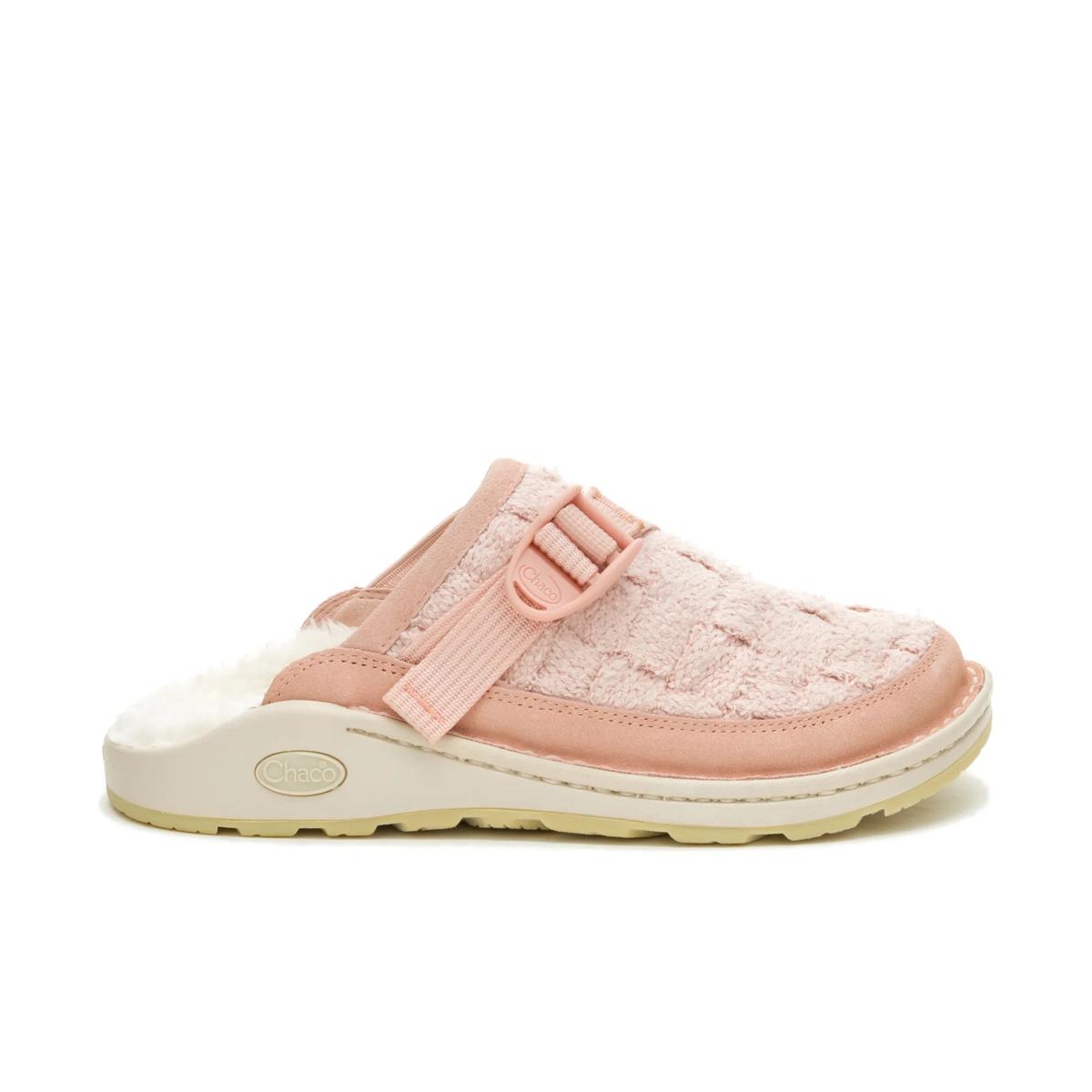 Canyon Woven Clog Fluff, Light Pink, dynamic 1