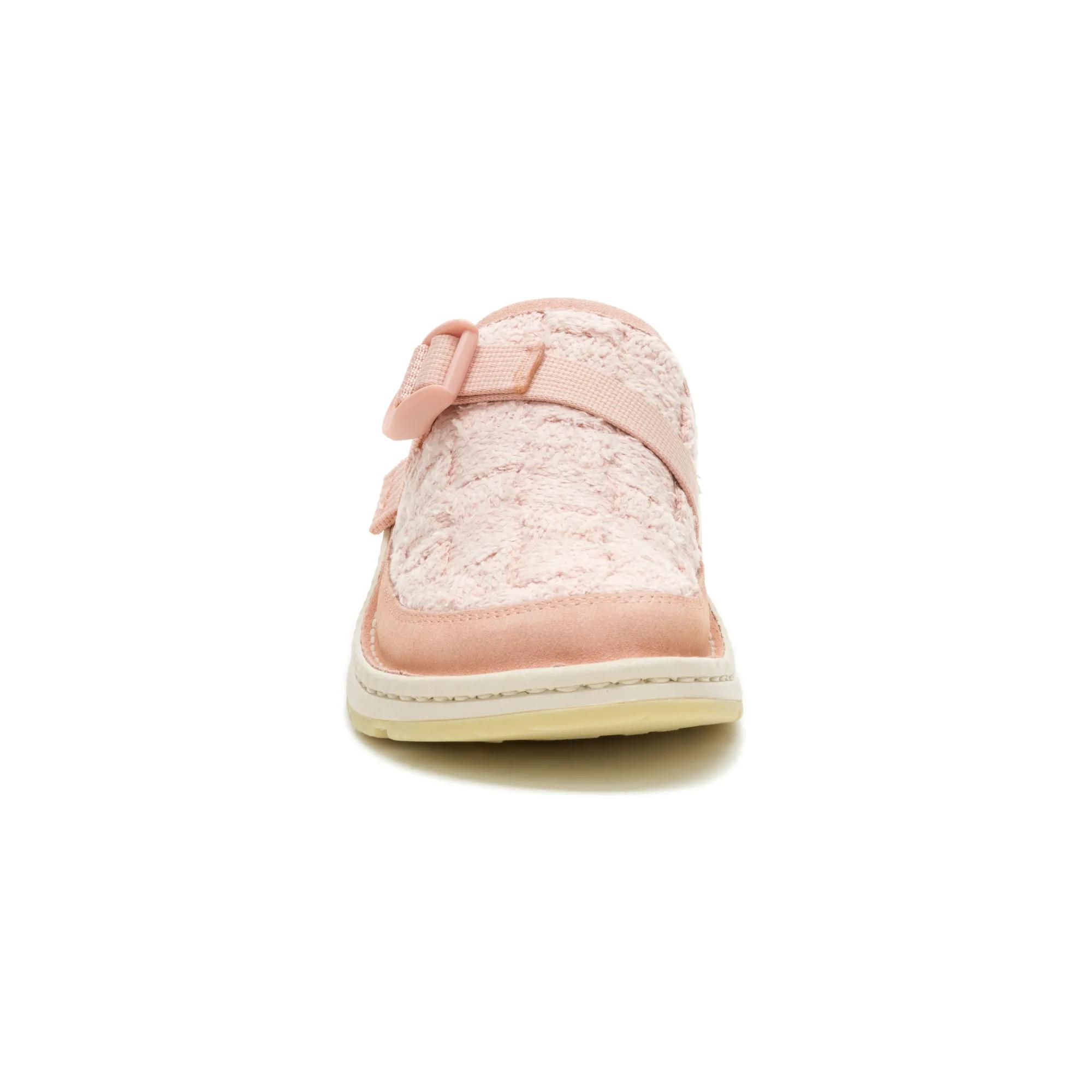 Canyon Woven Clog Fluff, Light Pink, dynamic 4