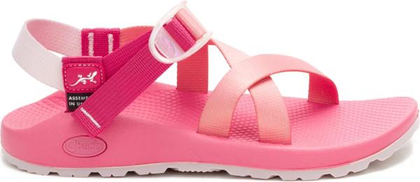 Z/1 Pink Tones Adjustable Strap Classic Sandal, Soft Coral, dynamic