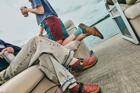 Ramble Rugged Canvas Shoe, Retro Mulch, dynamic 7