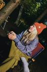 Waffle Beanie, Rust, dynamic 2