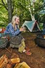 Ramble Rugged Canvas Clog, Retro Mulch, dynamic 2