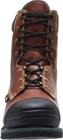 FootRests&reg; Massena High Heat Resistant Metatarsal Guard Composite Toe 10" Work Boot, Brown, dynamic 3