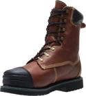 FootRests&reg; Massena High Heat Resistant Metatarsal Guard Composite Toe 10" Work Boot, Brown, dynamic 4