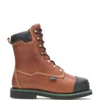 FootRests&reg; Massena High Heat Resistant Metatarsal Guard Composite Toe 10" Work Boot, Brown, dynamic 1