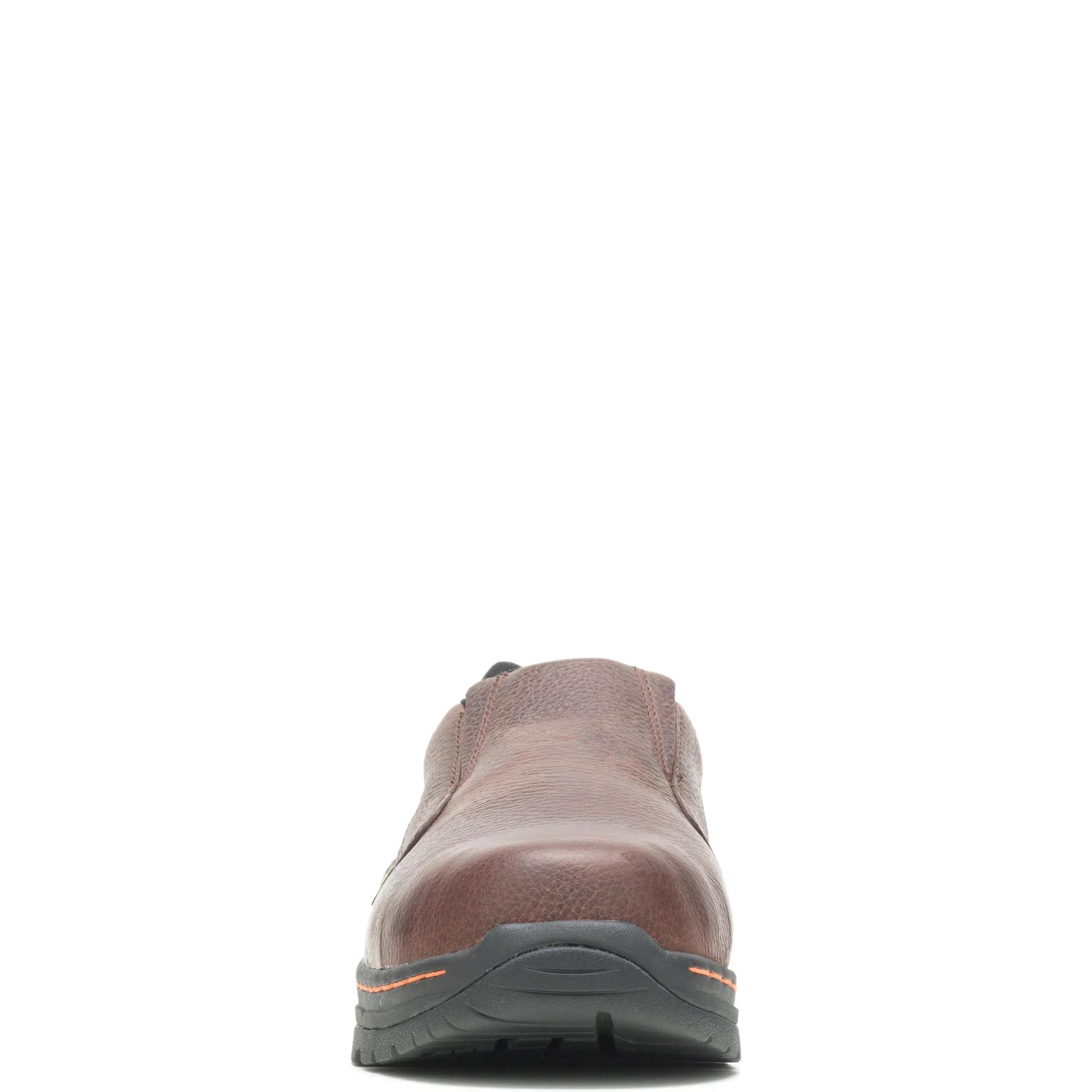 FootRests&reg; XT Metatarsal Guard Nano Toe Slip On, Brown, dynamic 3
