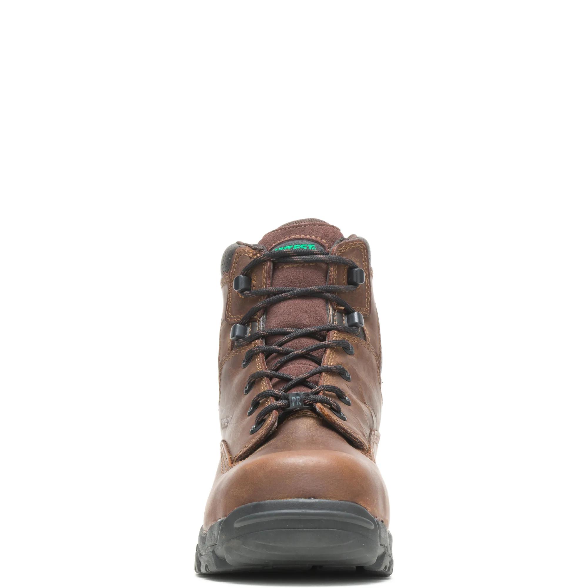 Apex Waterproof Puncture Resistant Composite Toe 6" Work Boot, Brown, dynamic 3
