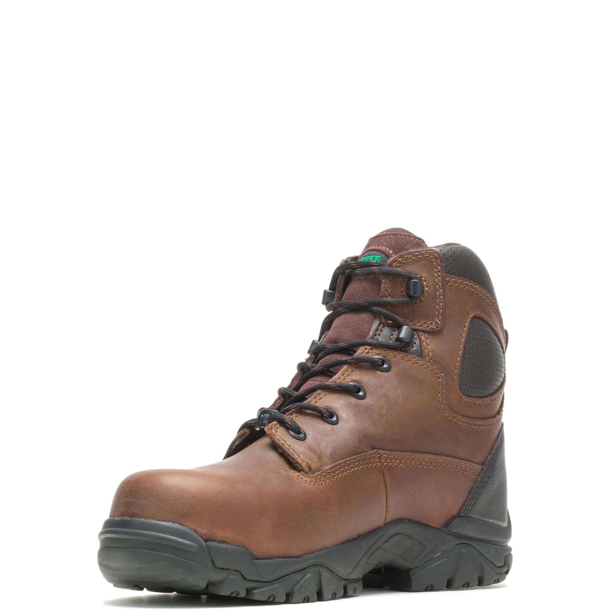 Apex Waterproof Puncture Resistant Composite Toe 6" Work Boot, Brown, dynamic 4