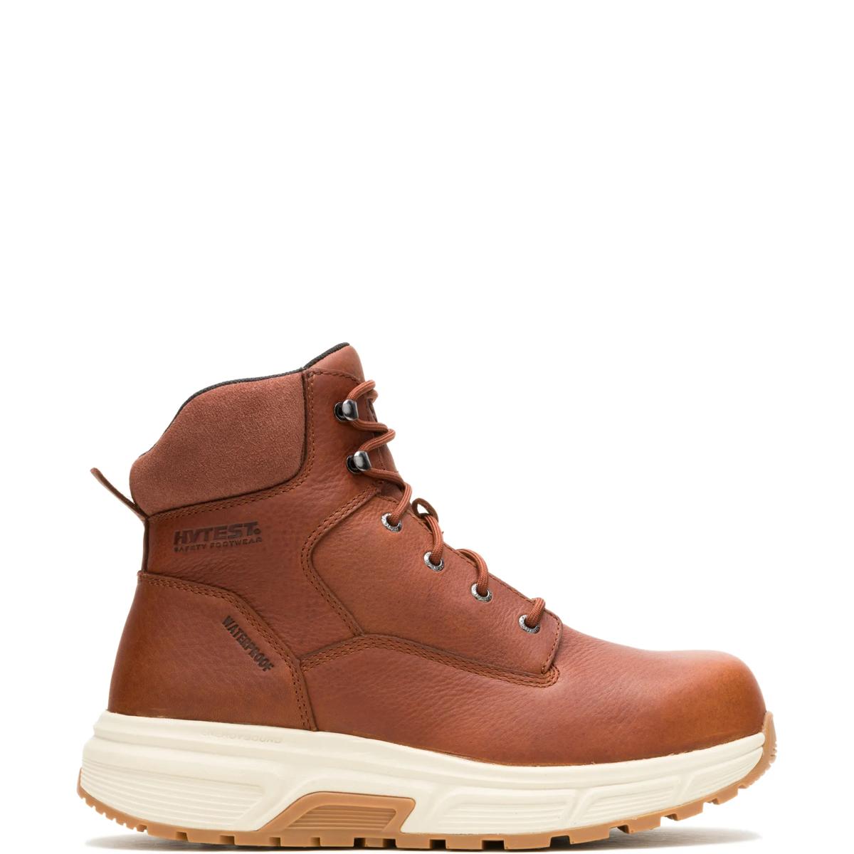 FootRests Wedge EB Waterproof Nano Toe 6&rdquo;, Brown, dynamic 1