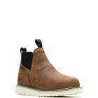 Forgewedge Chelsea Waterproof Steel Toe Electrical Hazard Metguard Work Boot, Sudan Brown, dynamic 2