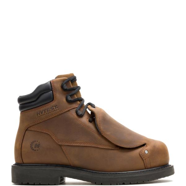 Weldstock External Metatarsal Guard Steel Toe 6&rdquo; Boot, Sudan Brown, dynamic