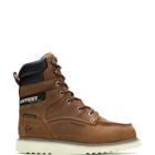 Forgewedge 8" Waterproof Steel Toe Electrical Hazard MetGuard Work Boot, Sudan Brown, dynamic 1