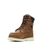 Forgewedge 8" Waterproof Steel Toe Electrical Hazard MetGuard Work Boot, Sudan Brown, dynamic 4