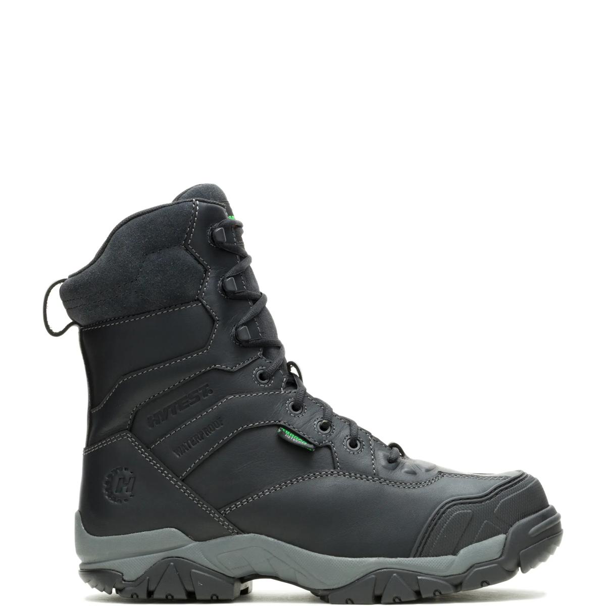 Apex 2 Metatarsal Guard Nano Toe 8" Side Zip Boot, Black, dynamic 1