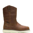 Forgewedge Wellington Steel Toe Electrical Hazard Metguard Work Boot, Sudan Brown, dynamic 1