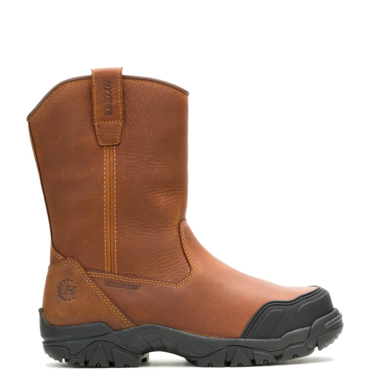 Apex 2 Metatarsal Guard Nano Toe Wellington, Brown, dynamic 1