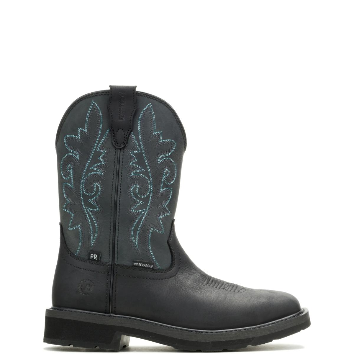 Falcon Steel Toe PR Wellington, Black, dynamic 1