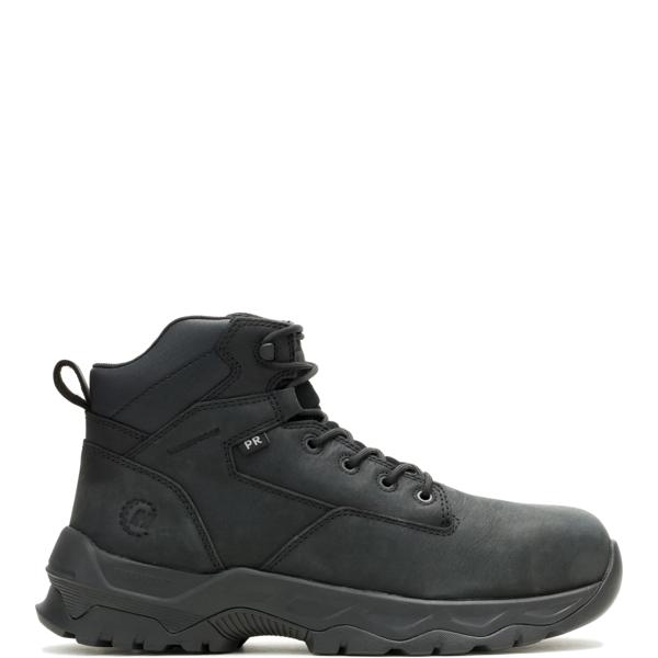 Powerhaul Nano Toe 6" PR Work Boot, Black, dynamic
