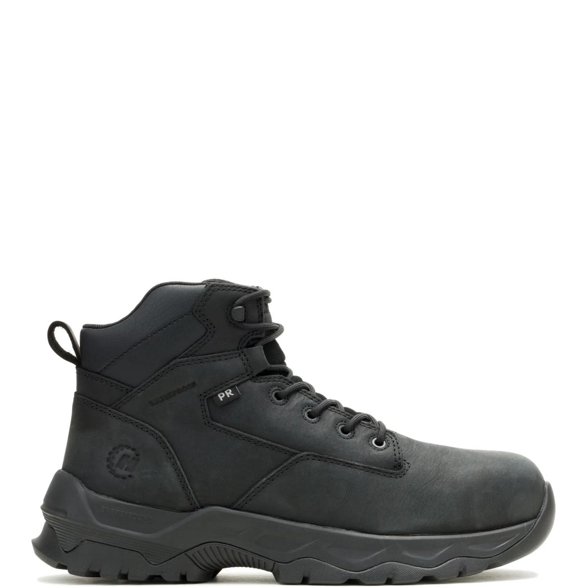 Powerhaul Nano Toe 6" PR Work Boot, Black, dynamic 1