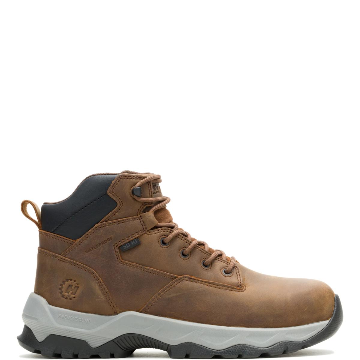 Powerhaul Nano Toe 6" Work Boot, Sudan Brown, dynamic 1