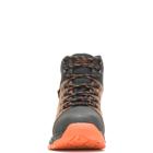 FootRests&reg; 2.0 Rebound Waterproof Metatarsal Guard Nano Toe 6" Hiker, Brown, dynamic 3