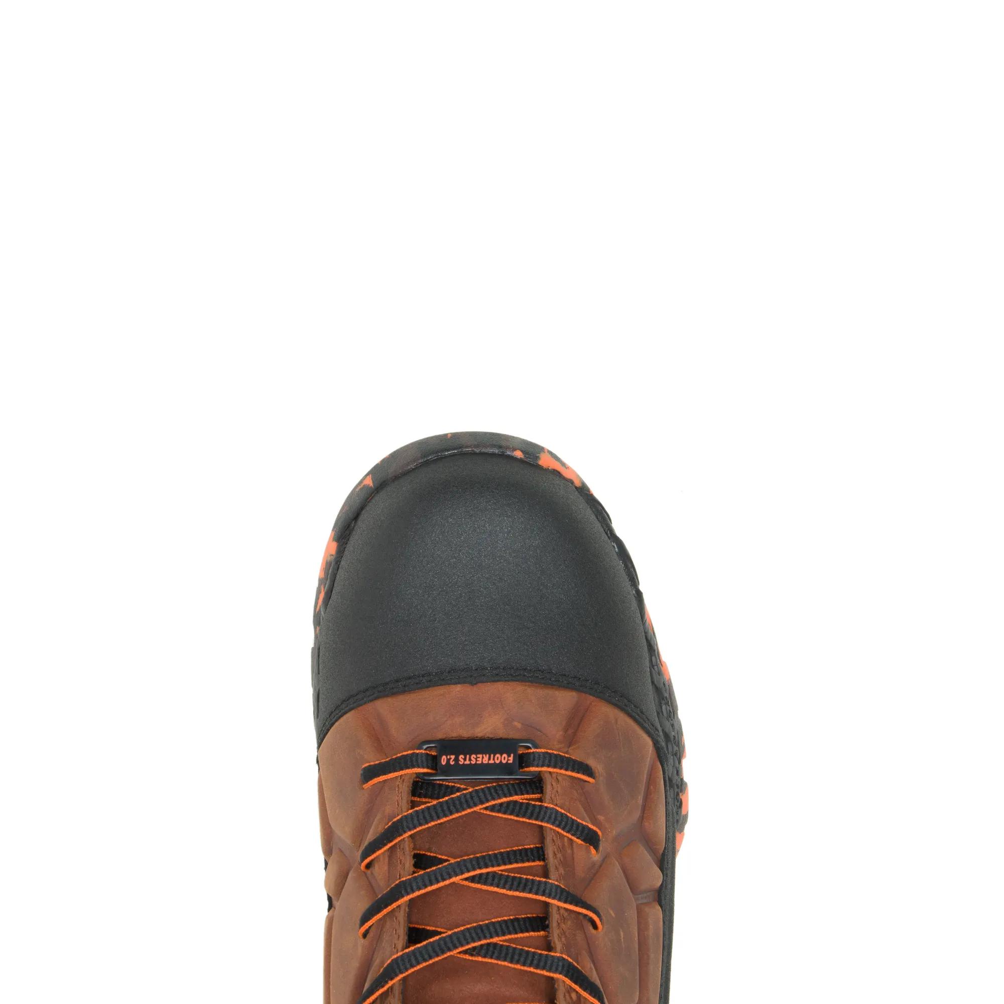 FootRests&reg; 2.0 Trio Waterproof Metatarsal Guard Nano Toe 6" Boot, Brown, dynamic 7