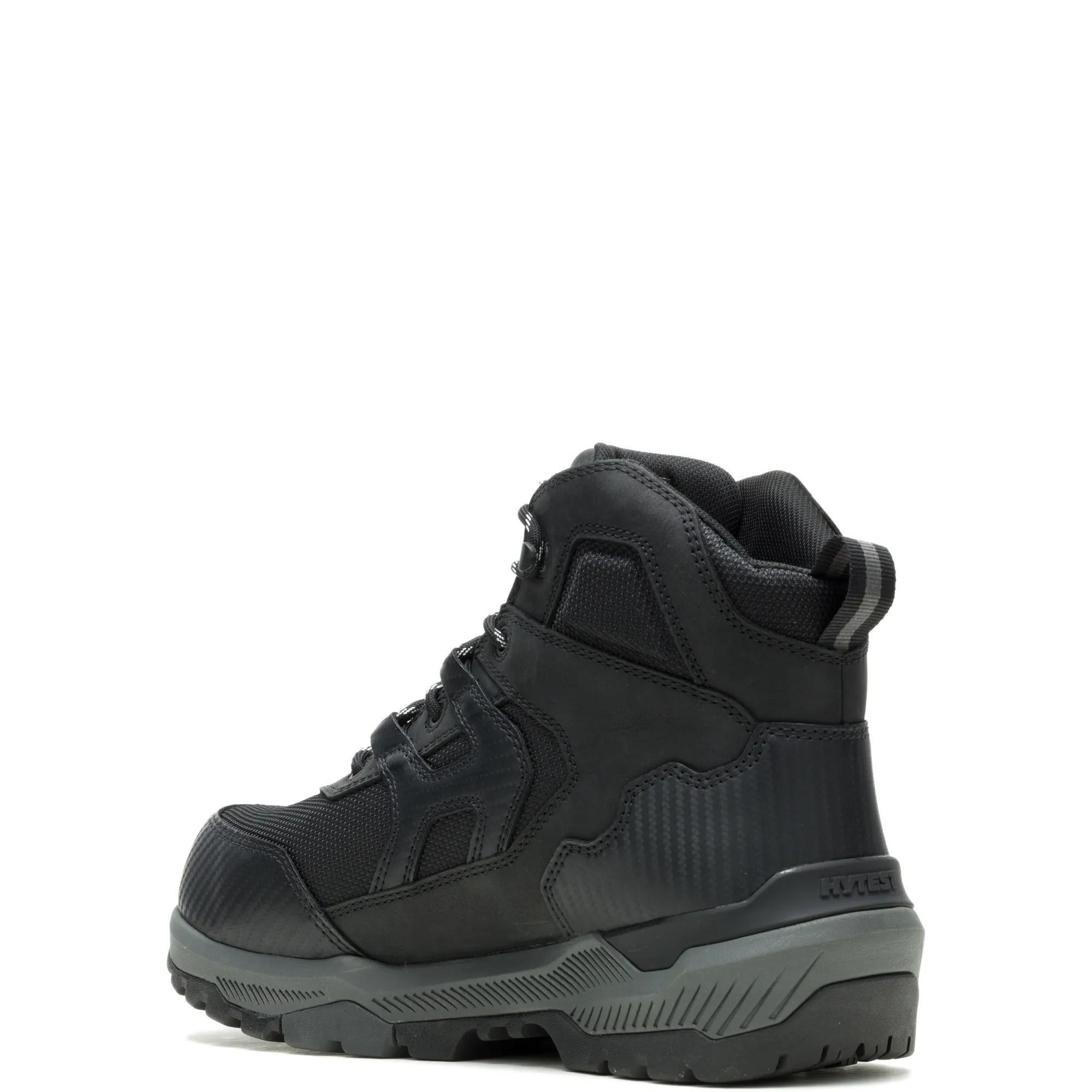 FootRests&reg; Plus Metatarsal Guard Composite Toe 6" Work Boot, Black, dynamic 5