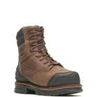 FootRests&reg; Rival Waterproof Insulated Metatarsal Guard Nano Toe 8" Boot, Brown, dynamic 2