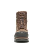 FootRests&reg; Rival Waterproof Insulated Metatarsal Guard Nano Toe 8" Boot, Brown, dynamic 3